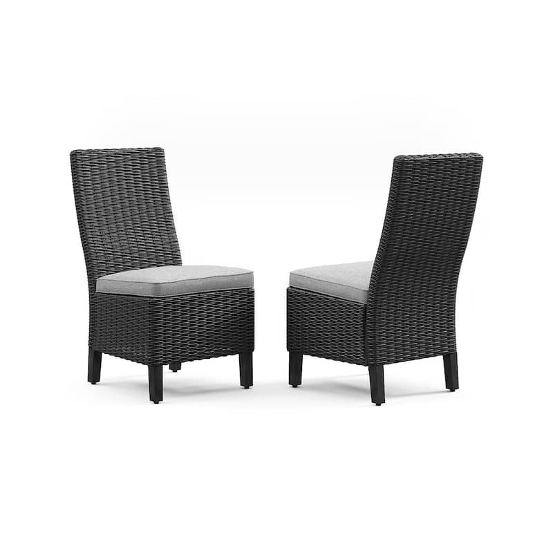 Signature Design by Ashley Beachcroft Outdoor Dining Chairs Set - 20.75" W x 25.63" D x 40.25" H