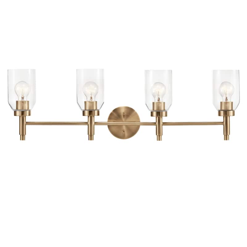 Kichler Lighting Madden Bathroom Vanity Light with Clear Glass