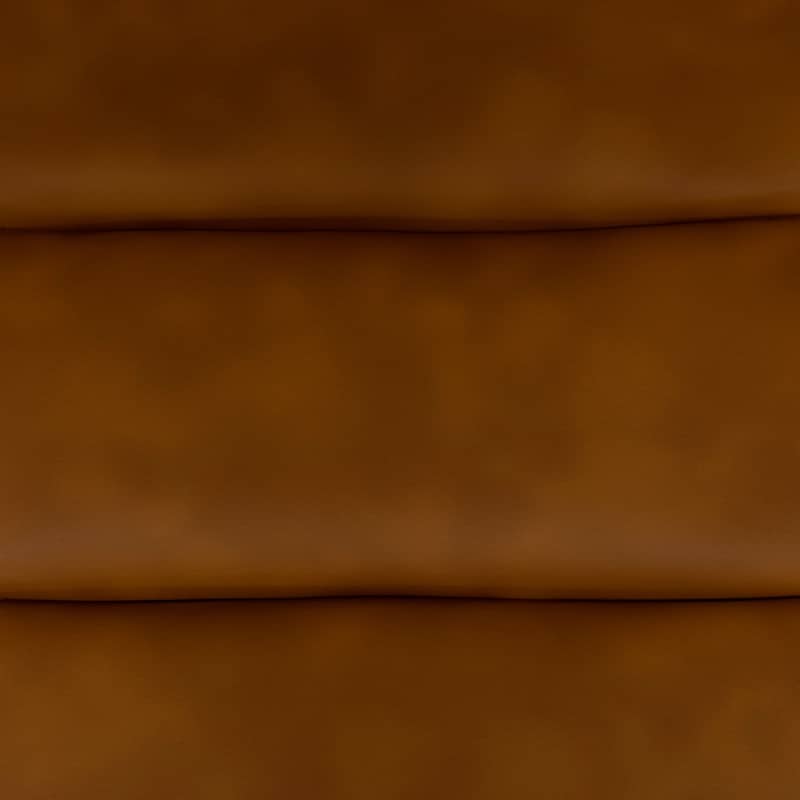 Calico Designs Devonport Brown Faux Leather Padded Swivel Accent Chair With Metal Base