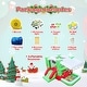 preview thumbnail 7 of 5, Christmas Jump 'n Slide Inflatable Bouncer for Kids Complete Setup with Blower - 80" x 91" Play Area - 55" Tall - N/A