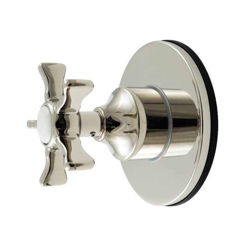 Hamilton Single-Handle Six-Way Diverter Valve with Round Trim Kit - Polished Nickel