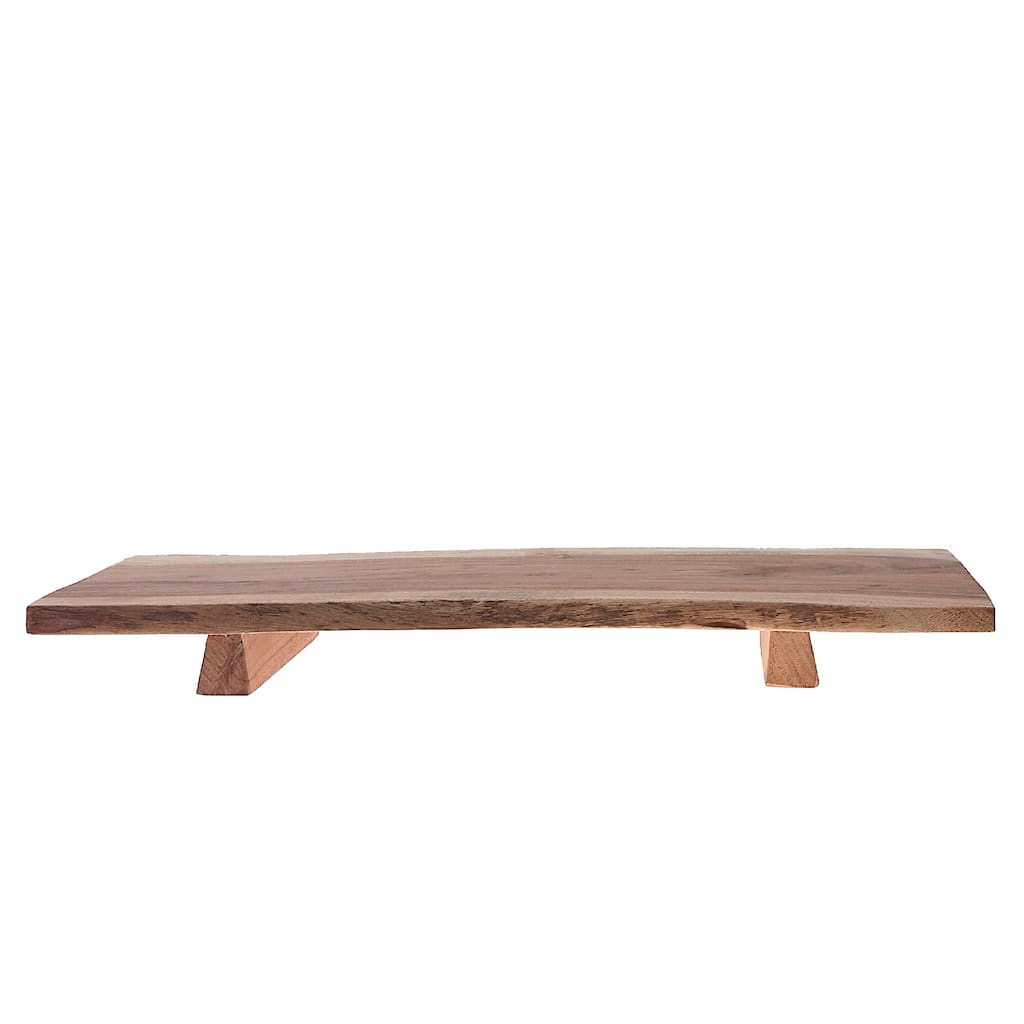 IH Casa Decor Acacia Wood Live Edge Serving Board