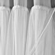 preview thumbnail 3 of 9, Lush Decor Tulle Skirt Colorblock Window Curtain Panel Pair - 84" x 40"