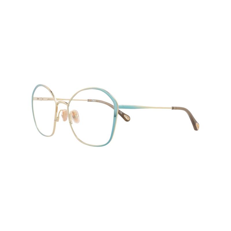 Chloé Round-Frame Metal Optical Frames