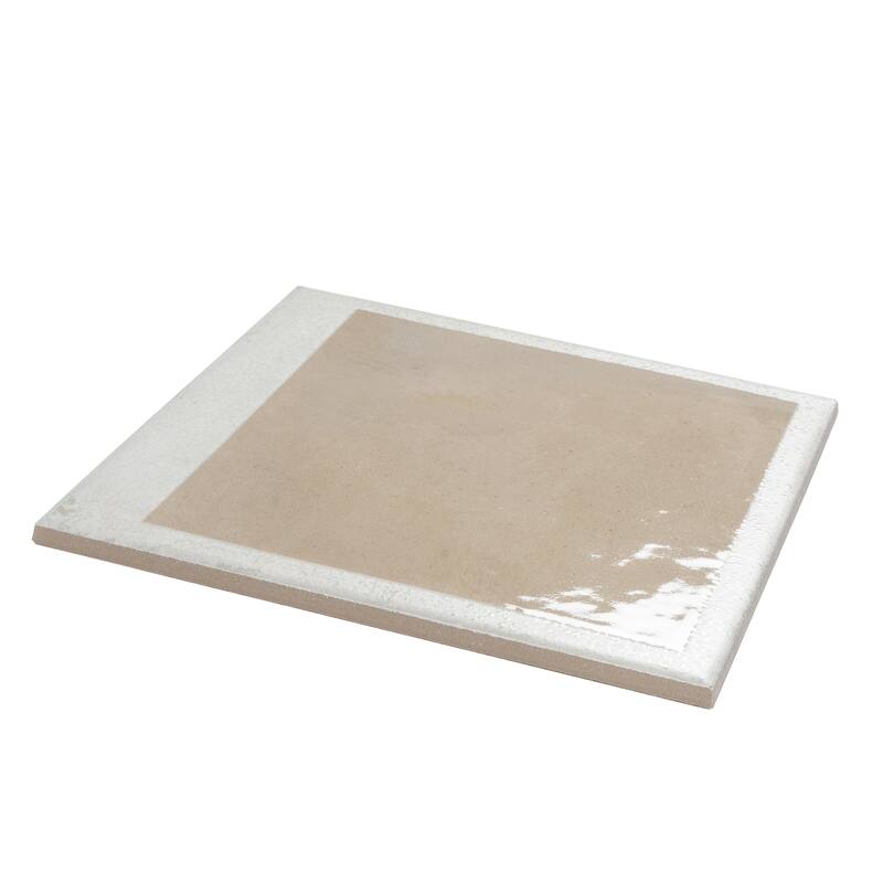 Cadence 8x8 Gray Beige Porcelain Square Motif Wall and Floor Tile (12.49 sq ft/case) - 29 Pack