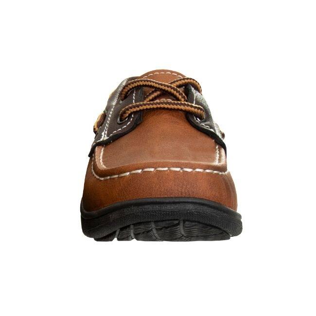 Josmo Boys' Casual Boat Shoe Loafers: Toddler