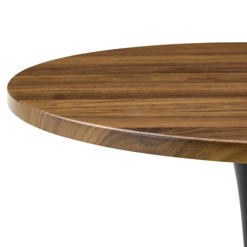 Round Tulip Dining Table, Kitchen Table with Thickened Tabletop, Bistro Table Circle Table Coffee Table