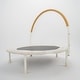 preview thumbnail 2 of 7, 36 Inch Kids Bouncer Trampoline with Handlebar - Indoor Outdoor Toddler Mini Trampoline for Active Play