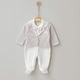 preview thumbnail 3 of 2, Baby Boy Hospital Exit First Outfit Set - 10 Pieces - White and Brown