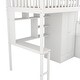 preview thumbnail 29 of 33, Modern Twin Size Loft Bed with Bookshelf,Drawers,Desk,and Wardrobe