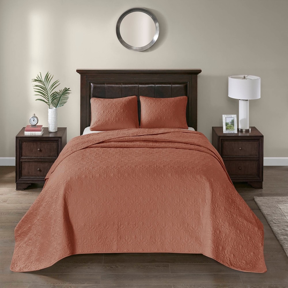 Madison Park Mansfield Reversible Quilt Set