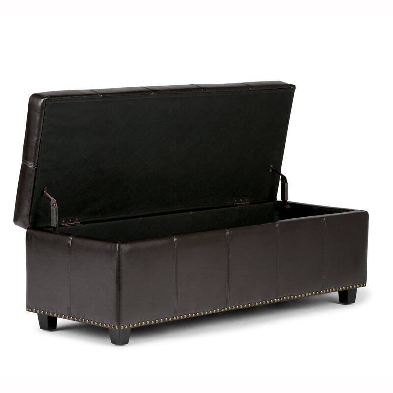 Modern Large Storage Ottoman for Living Room