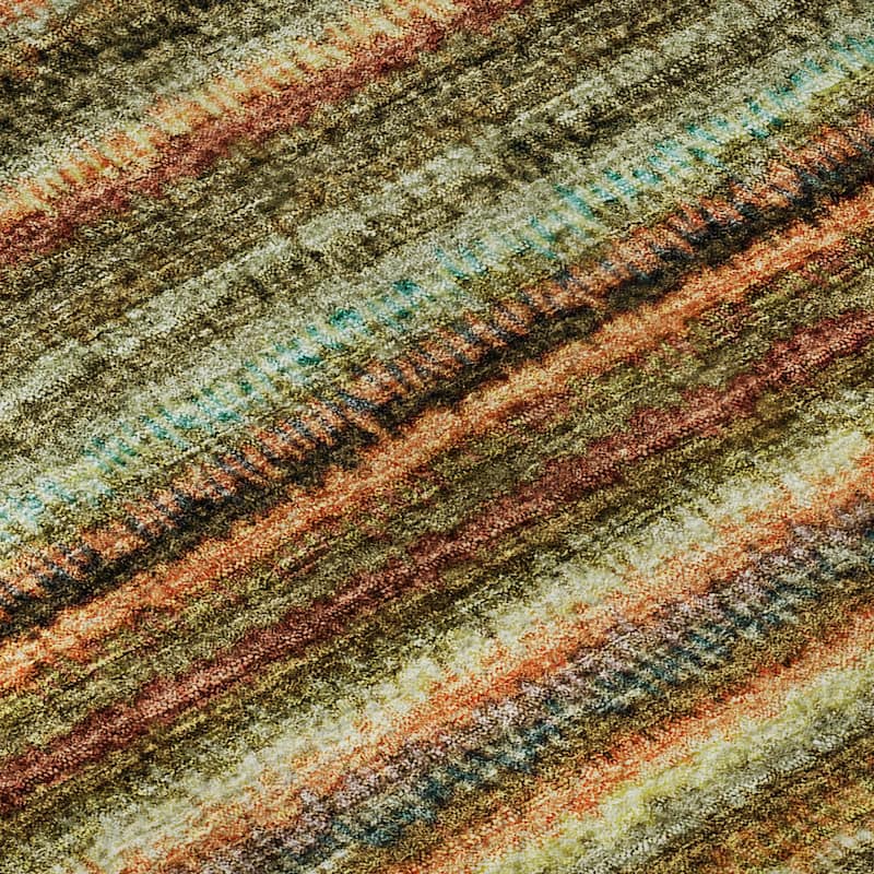 Premium Washable Super Soft Stripe Mayfield Rug
