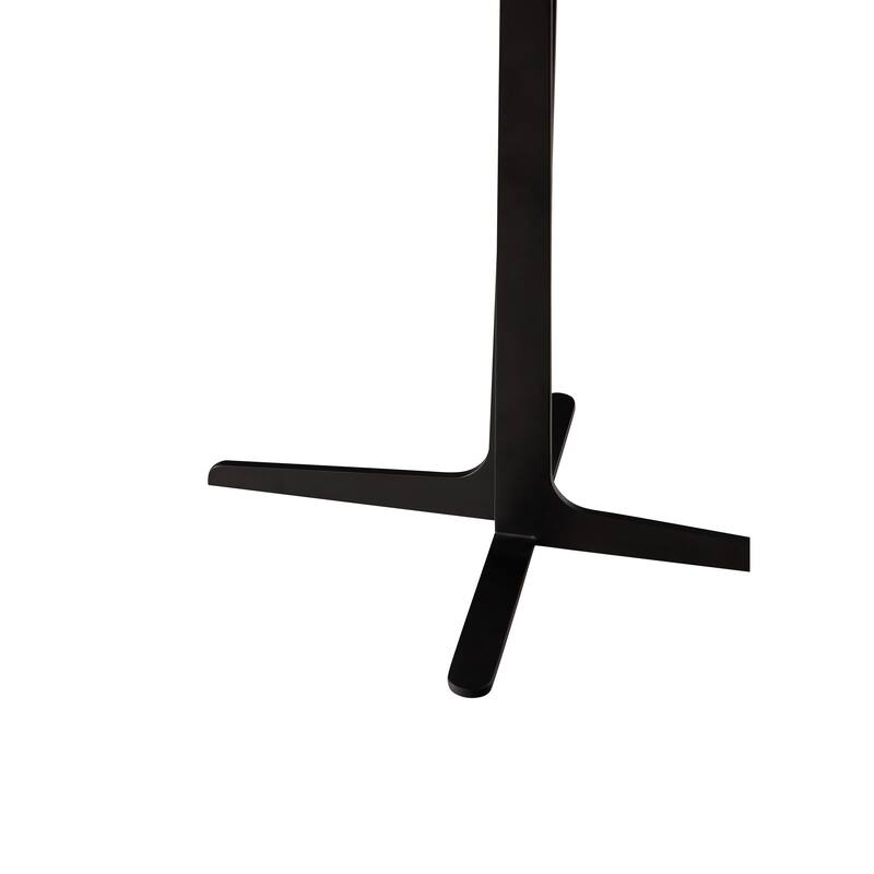 GDF Studio - Donner Classic European Metal and Glass Round End Table