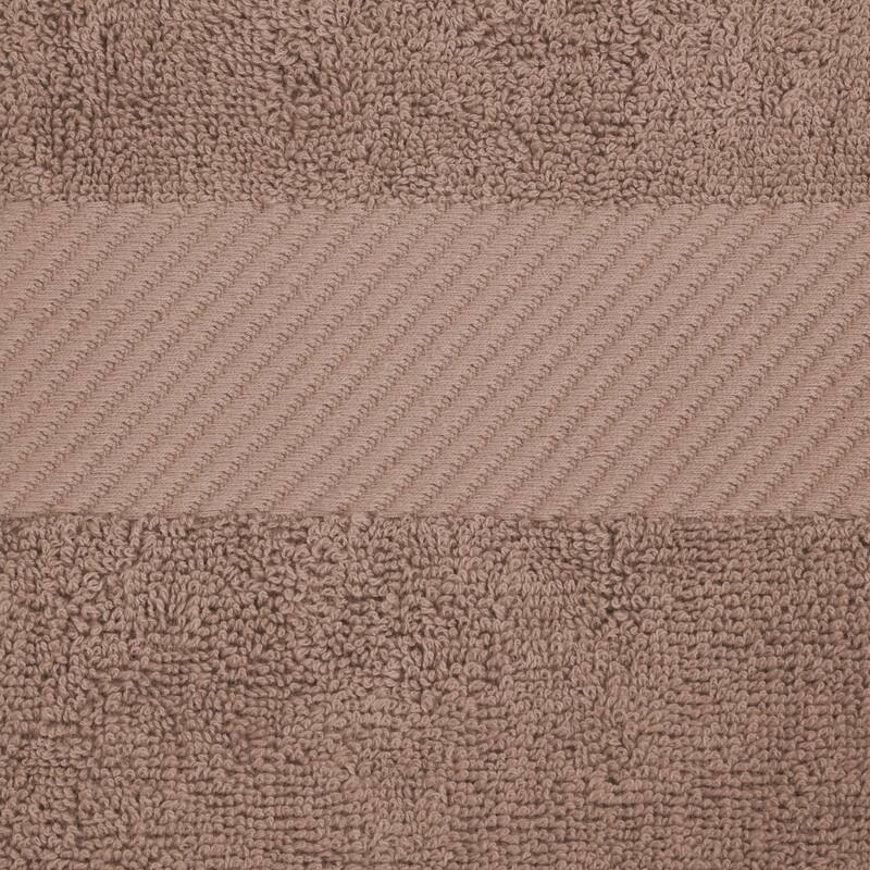 Superior Luxury Solid Highly Absorbent Egyptian Cotton 6 Piece Bath, Face, and Hand Towel Set