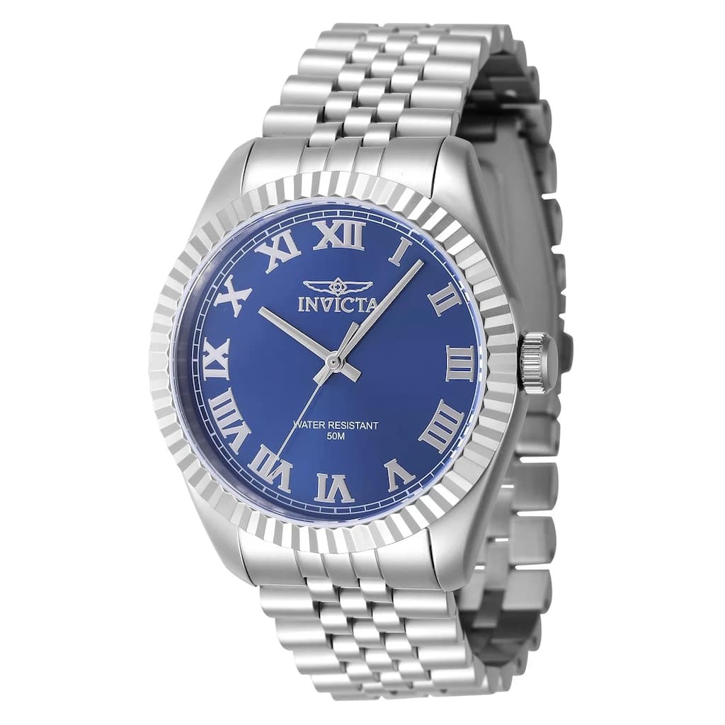 Invicta Men's 47399 Specialty Quartz 3 Hand Blue Dial Watch