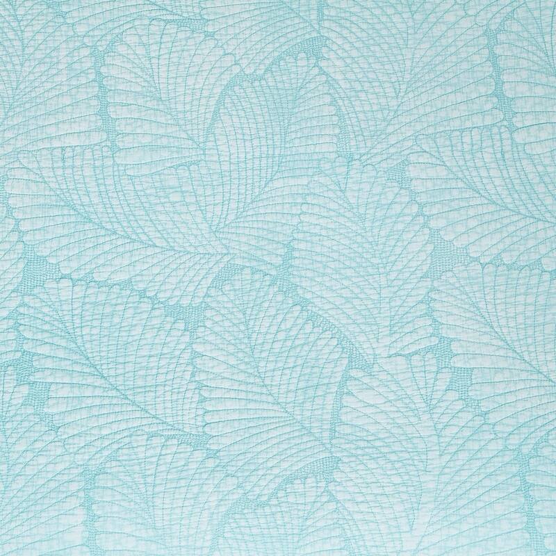 Blue Tropics Quilt Set
