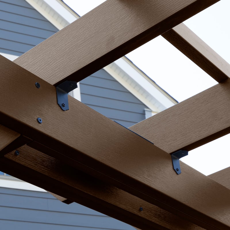 Highwood Bodhi 8 x 8 Recycled Plastic Pergola