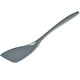 preview thumbnail 9 of 7, Hutzler 12.5 Inch Melamine Angled Solid Turner Spatula Gray