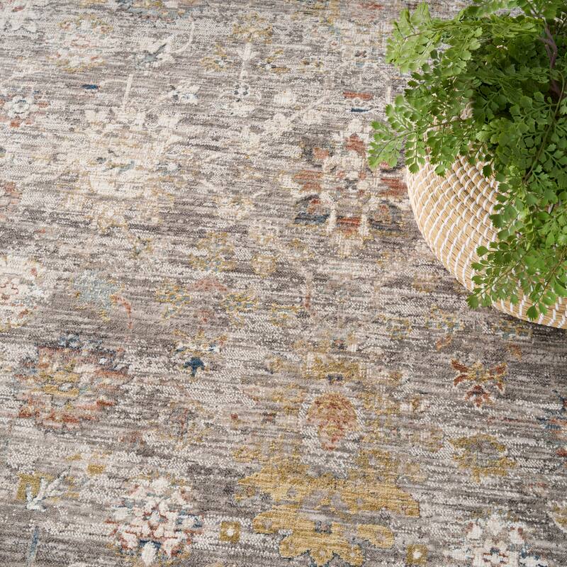 Nourison Heirloom Blend Indoor only Cream / Ivory Persian Area Rug