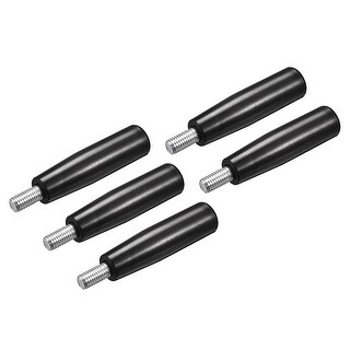 Revolving Handle Grip, 5Pcs M12x100mm(DxL) Threaded Handwheel for Lathe ...