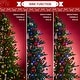 preview thumbnail 7 of 55, Glitzhome 6FT/7FT Multi-color Lighted Fir Christmas Tree with Remote Controller
