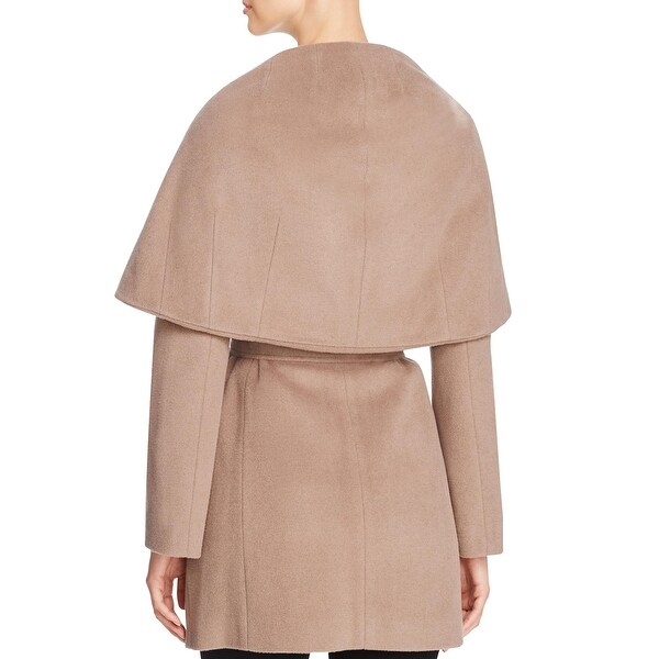 ladies wool wrap coat