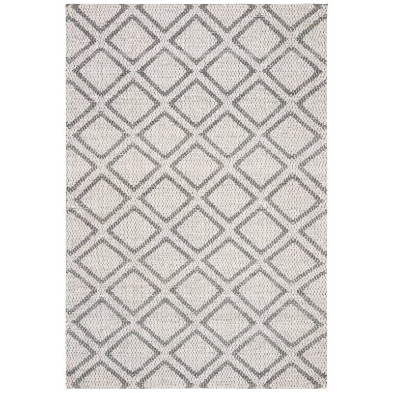 SAFAVIEH Handmade Micro-Loop Raven Wool Rug