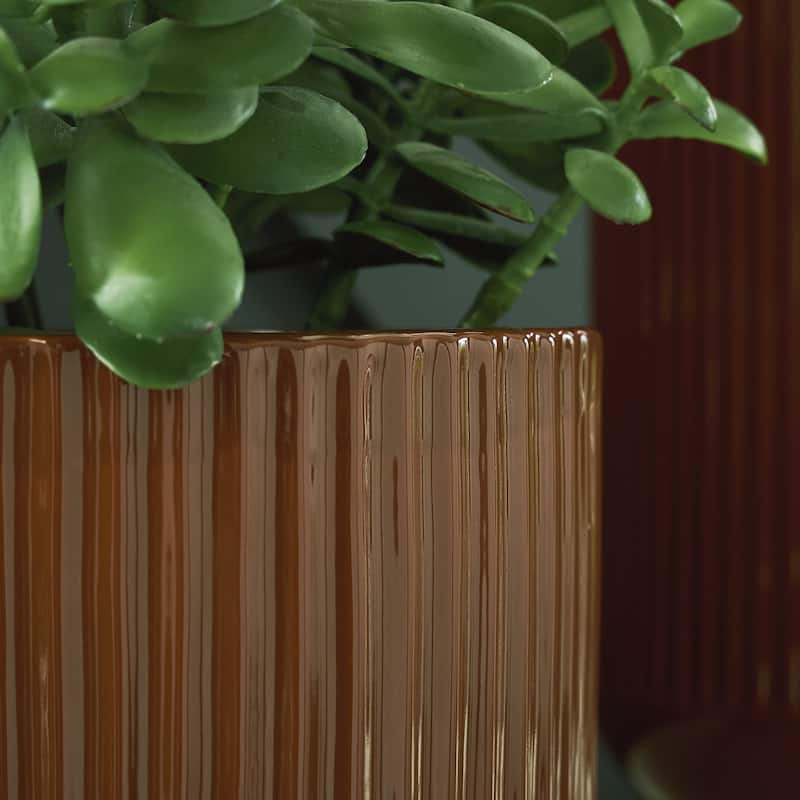 Signature Design by Ashley Avalyah Brown Vase (Set of 2)