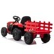 preview thumbnail 16 of 46, 12V Kids Ride-On Tractor Car with Trailer & LED Lights - Fun Farming Adventure