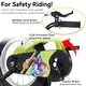 preview thumbnail 44 of 53, 18 Inch Sporty Kids Bike with Training Wheels and Stand Adjustable Saddle, Aged 5-10 years tall Height 39-49 inches