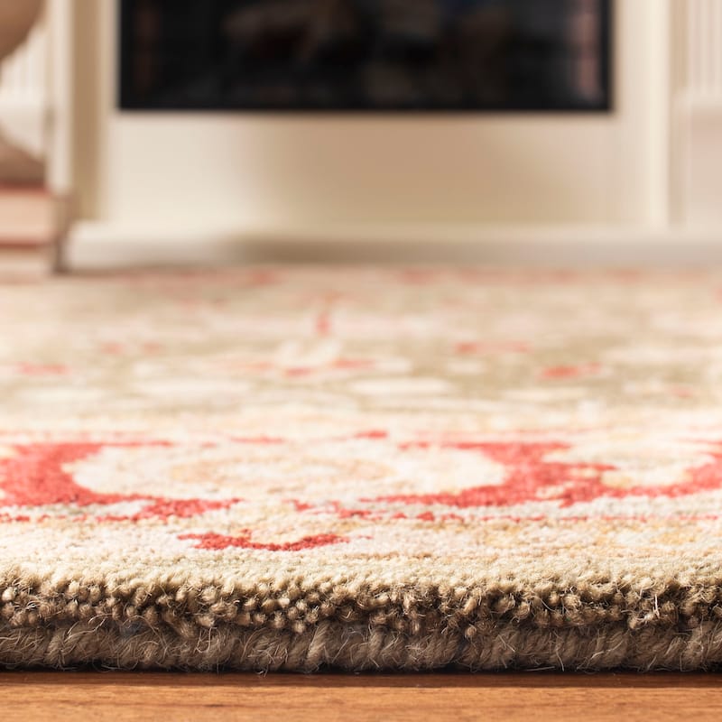 SAFAVIEH Handmade Anatolia Docia Traditional Oriental Hand-spun Wool Rug