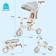 preview thumbnail 14 of 12, 7 in 1 Baby Tricycle, Foldable Toddler Tricycle with Removable - N/A