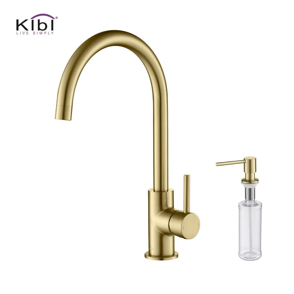 Lead Free High Arc Single Level Bar Prep Kitchen Single Handle Faucet
