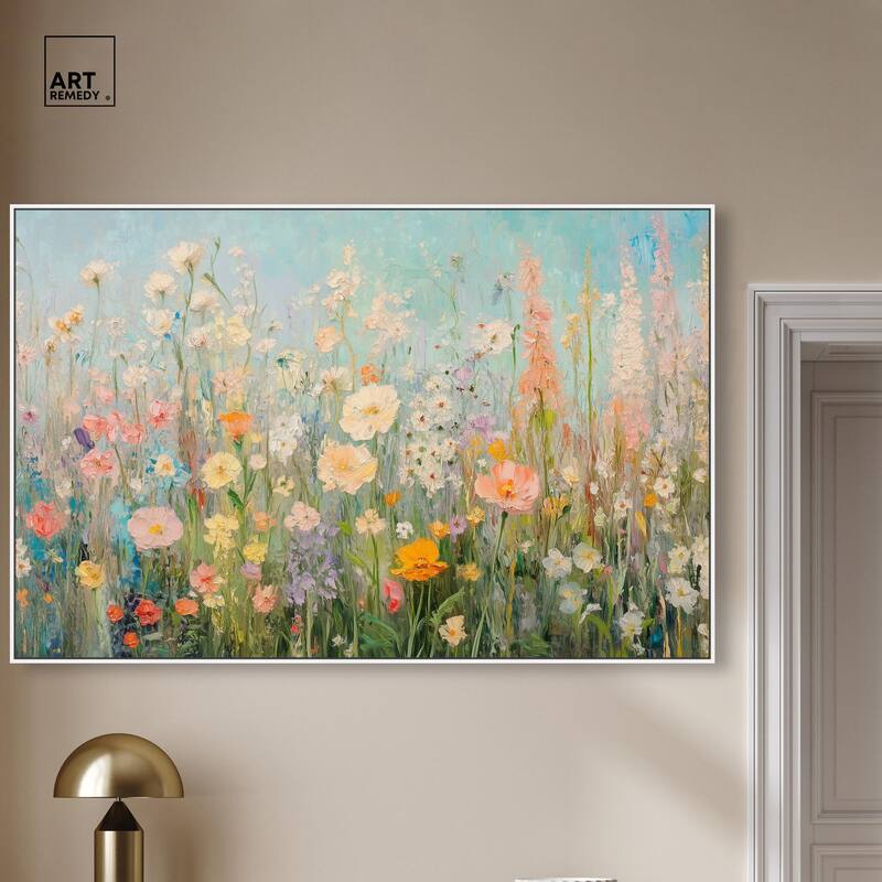 Soft Focus Flora II Canvas by Art Remedy