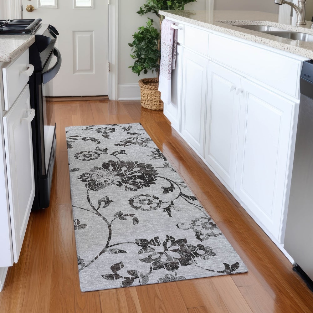 Premium Washable Super Soft Floral Whimsy Mayfield Rug