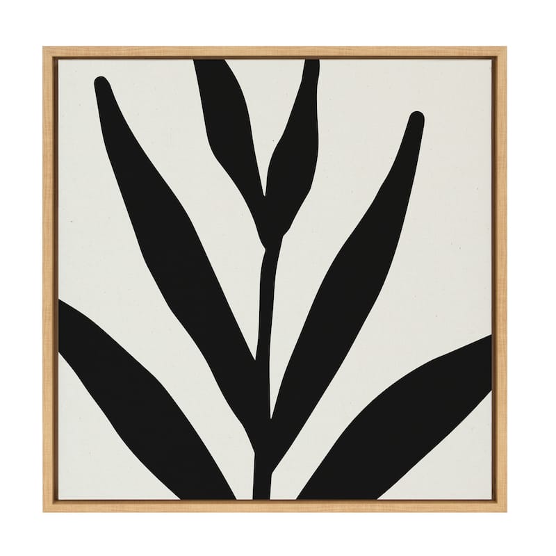 Kate and Laurel Sylvie Neutral Canvas by The Creative Bunch Studio - 22x22 - Plastic - Natural