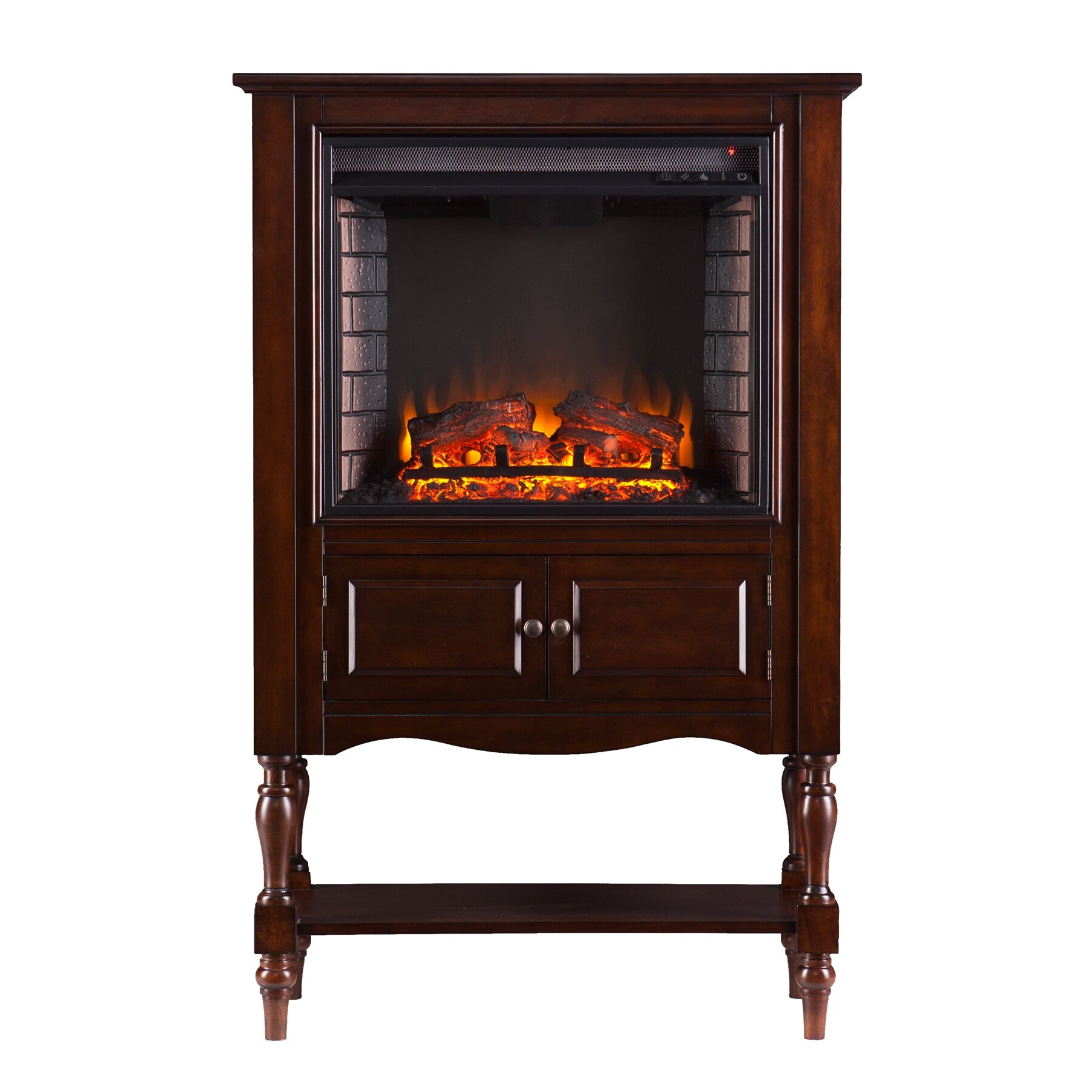 Southern Enterprises FE9807 Providence Fireplace Tower - Mahogany - Bed  Bath u0026 Beyond - 14684271