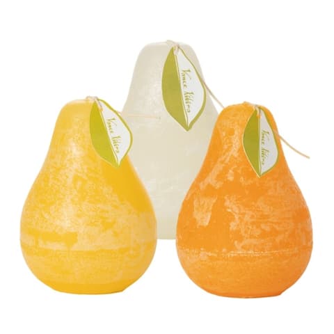 Sunset Pear Candles Kit - Set of 3