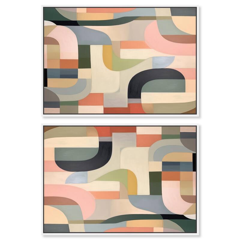 Birch Trees Canvas by Art Remedy - 36" x 45" - White