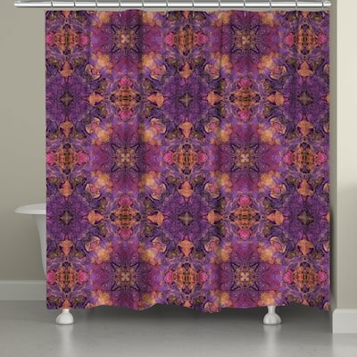 Laural Home Azalea Leaves Shower Curtain