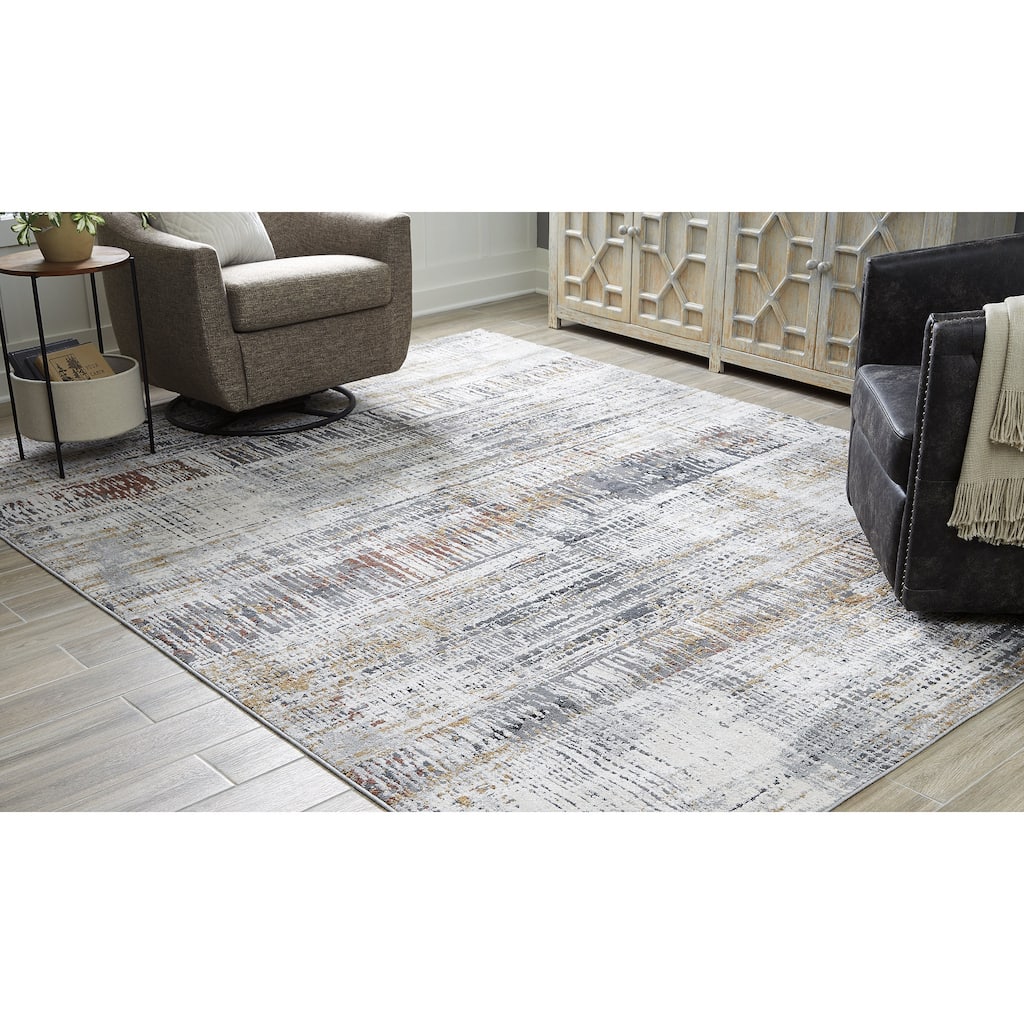 Signature Design by Ashley Rhettner Gray/Brown Rug