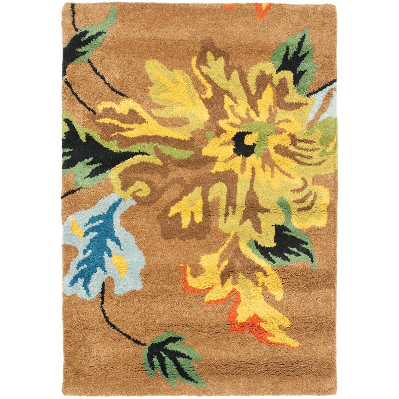 SAFAVIEH Handmade Soho Dwan Floral N.Z. Wool Rug