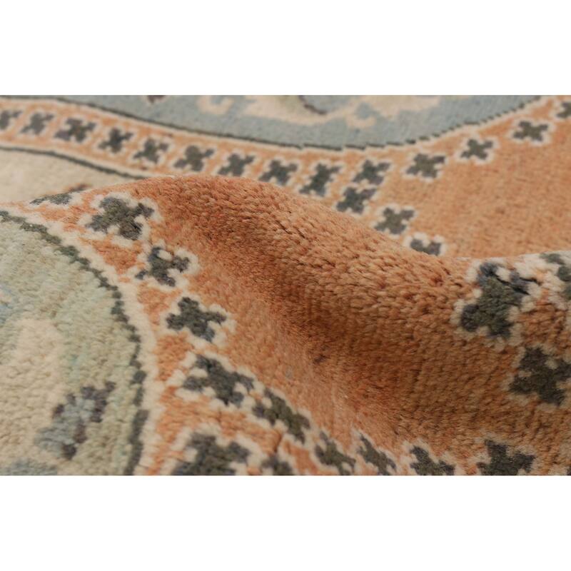 ECARPETGALLERY Hand-knotted Finest Ghazni Copper Wool Rug - 8'2 x 10'10