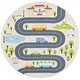 preview thumbnail 11 of 12, SAFAVIEH Kids Playhouse Machine Washable Slip Resistant Tonya Hopscotch