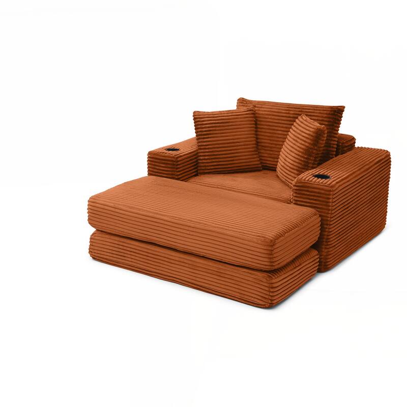 Chaise Lounge Chair for Reading, Living Room & Bedroom