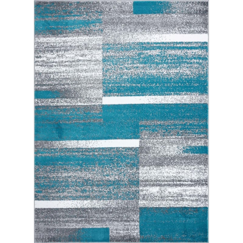 Luxe Weavers Art Deco Abstract Geometric Area Rug