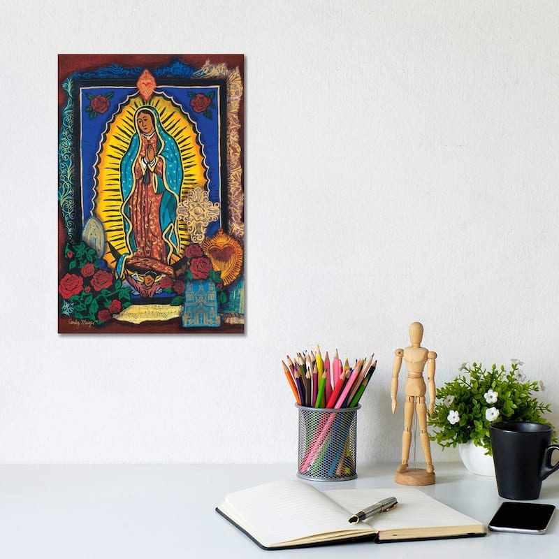 iCanvas "Guadalupe Collage" by Candy Mayer Canvas Print - 12x8x0.75