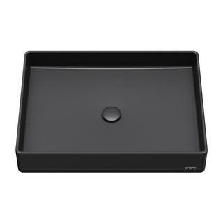 Karran Sternhagen SQS500 Quartz 23-5/8 inch x 17-3/4 inch Rectangular Bathroom Vessel Sink