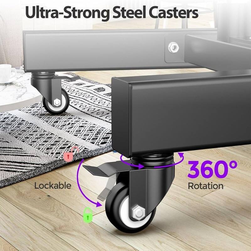 Mobile TV Stand with Wheels